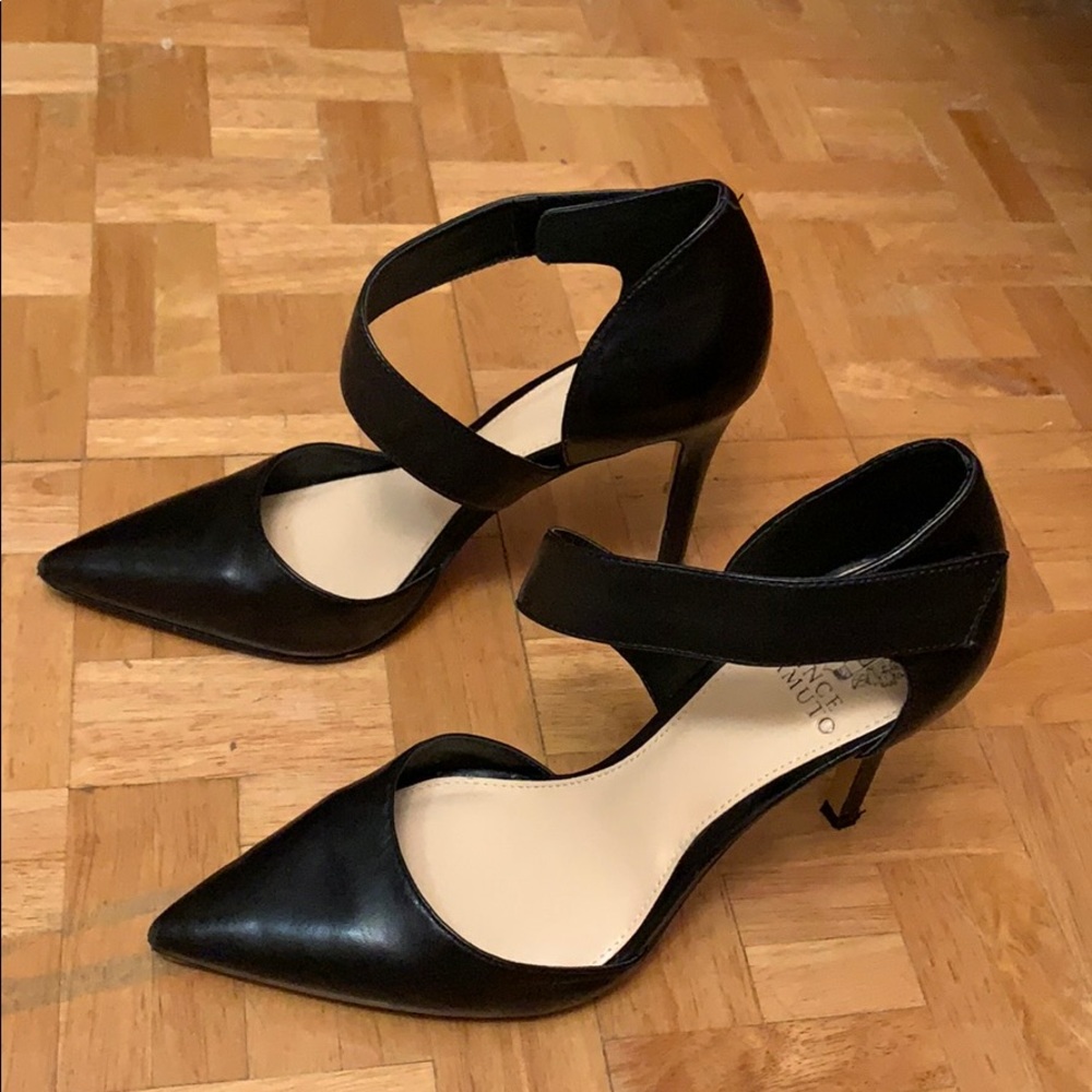 Sexy black high heels size 8